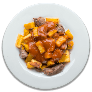 Picadinho de Carne com Mandioca