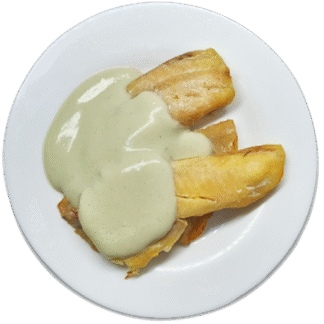 tilápia ao molho de cream cheese e dill